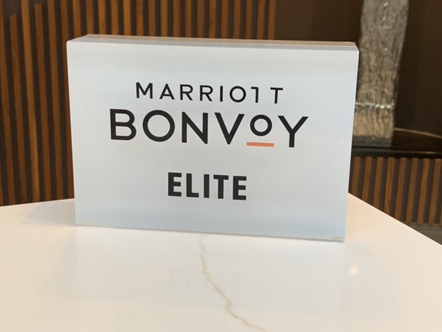 Marriott Bonvoy elite member