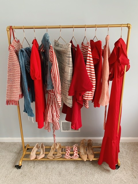 Red outfit ideas 